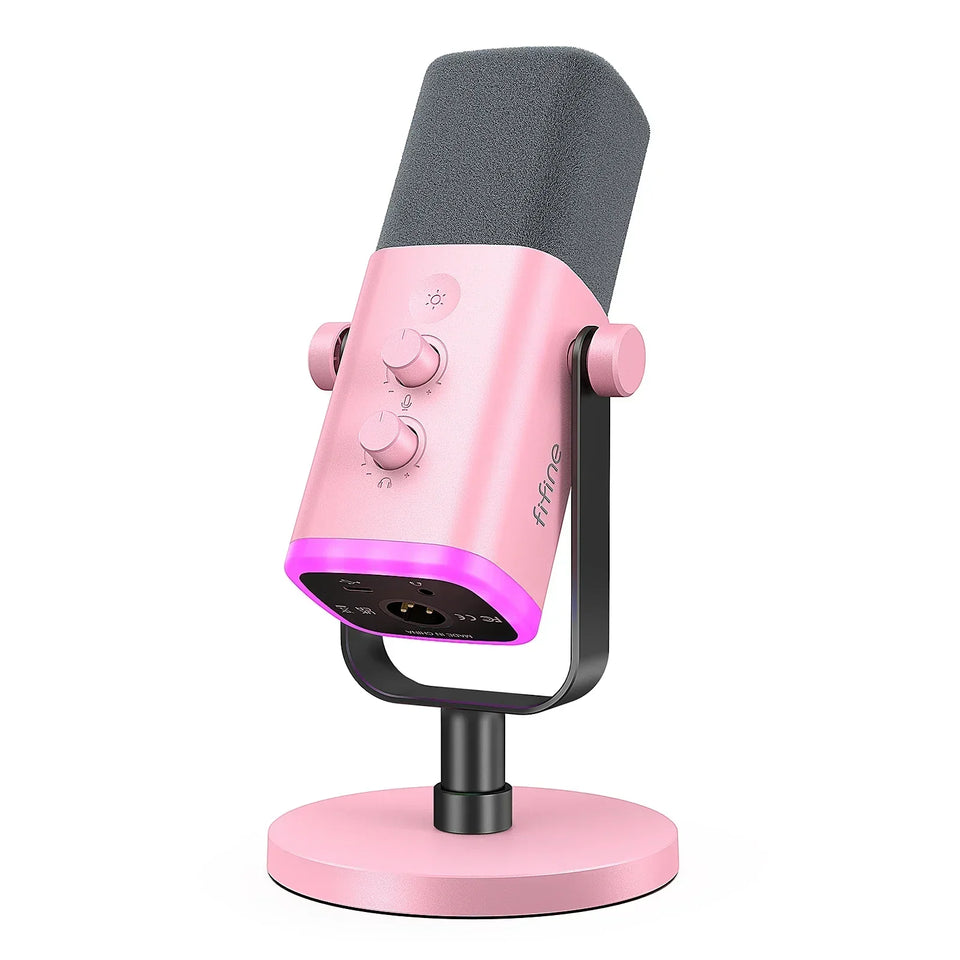 Microphone with Touch Mute Button